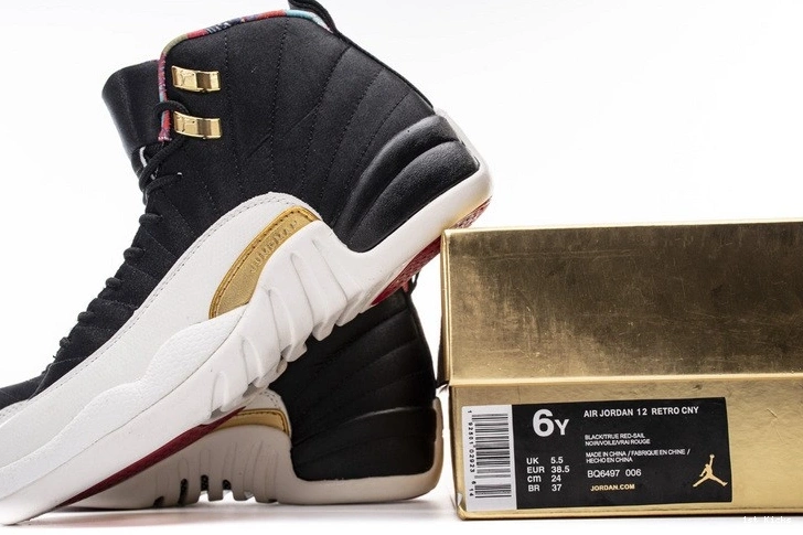 12  BQ6497-006 Chinese (GS) New Jordan Year Retro 2019 0309